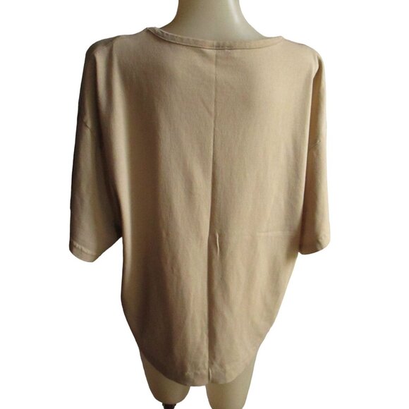 Zebras Vintage Women's T-shirt Large Single Stitch Bejewelled 1990's BIG PRINT L - Picture 6 of 11